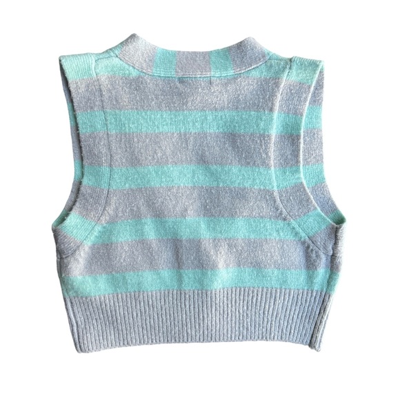 NWT For Love And Lemons Maud Cropped Sweater Vest - Picture 3 of 7